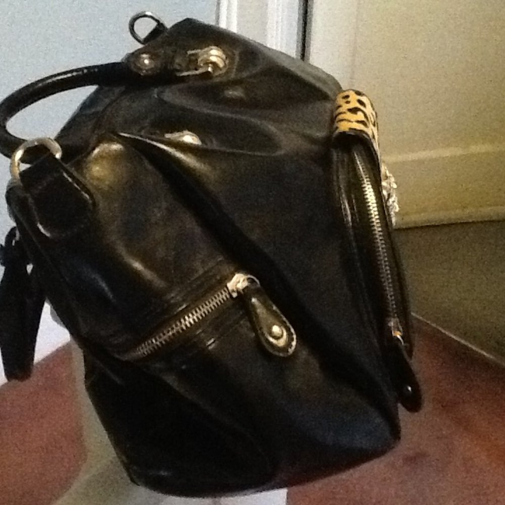 Large Array Leopard Handbag - New Old Stock - Picture 5 of 7